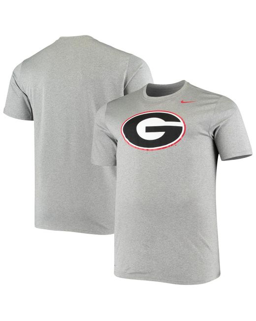 Nike Georgia Bulldogs Big and Tall Legend Primary Logo Performance T-shirt