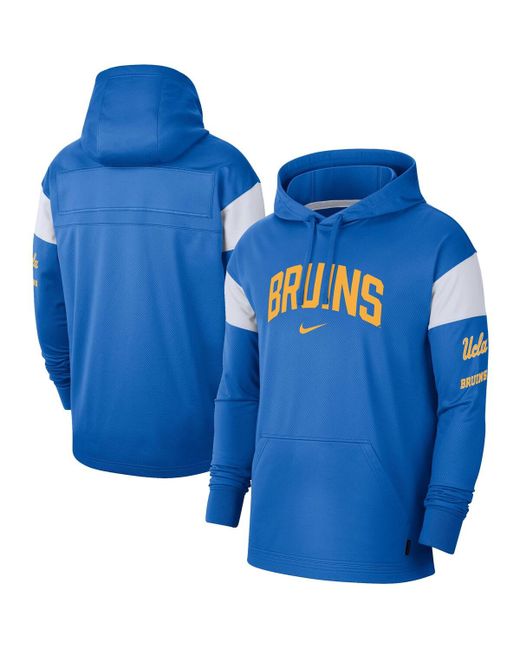 Nike Ucla Bruins Jersey Performance Pullover Hoodie