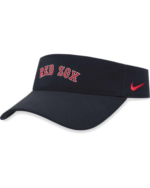 Nike Boston Red Sox Wordmark Performance Adjustable Visor