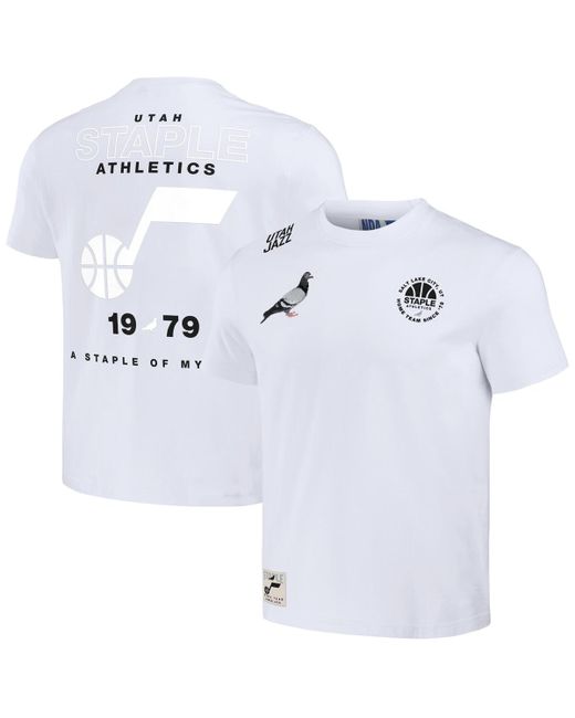 Staple Nba x Distressed Utah Jazz Home Team T-shirt