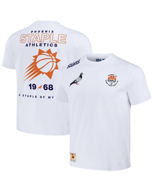 Staple Nba x Distressed Phoenix Suns Home Team T-shirt