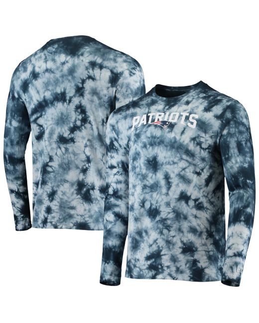 New Era New England Patriots Tie-Dye Long Sleeve T-shirt