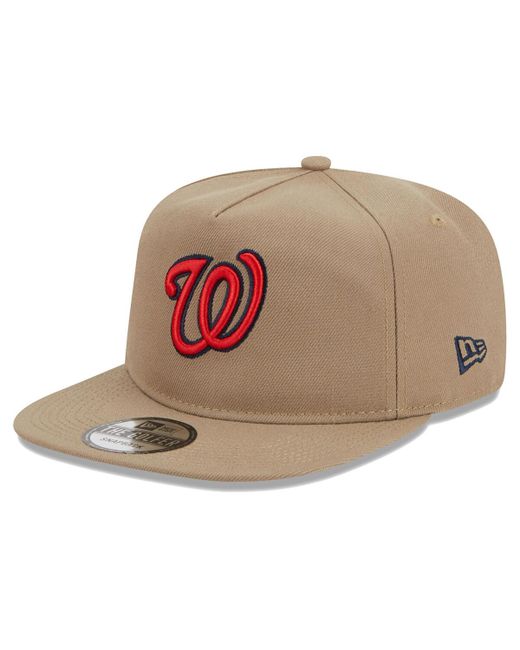 New Era Washington Nationals Golfer Adjustable Hat