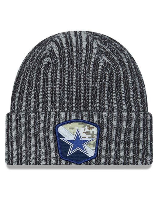 New Era Dallas Cowboys 2023 Salute To Service Cuffed Knit Hat