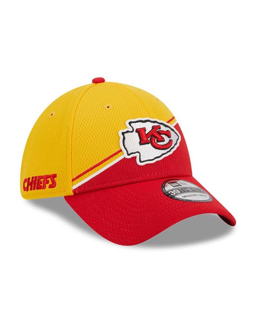 New Era Red Kansas City Chiefs 2023 Sideline 39THIRTY Flex Hat