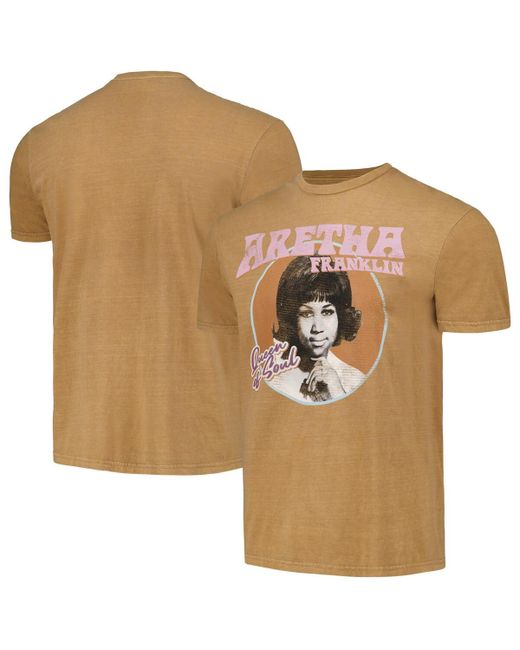 Philcos Aretha Franklin Washed Graphic T-shirt