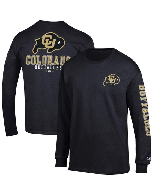 Champion Colorado Buffaloes Team Stack Long Sleeve T-shirt