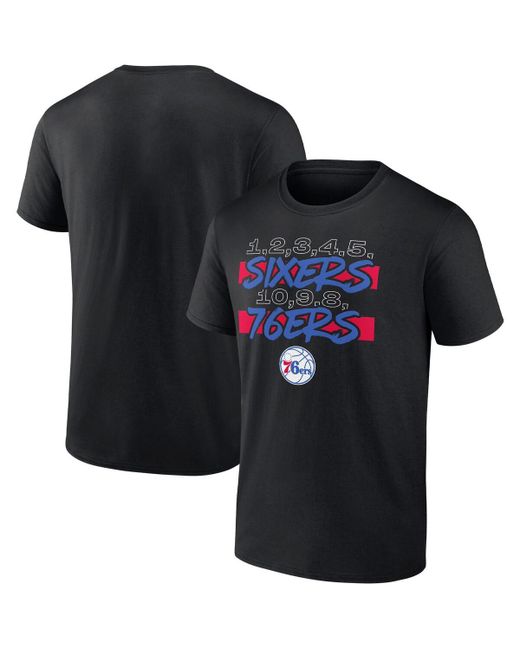 Fanatics Philadelphia 76ers Count Hometown Collection T-shirt