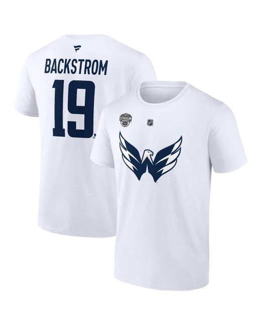 Fanatics Nicklas Backstrom Washington Capitals 2023 Nhl Stadium Series Name and Number T-shirt
