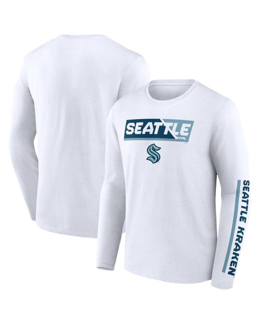 Fanatics Seattle Kraken Breakaway Combo Long Sleeve T-shirt
