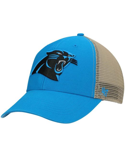 '47 Brand Natural Carolina Panthers Flagship Mvp Trucker Snapback Hat
