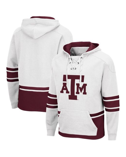 Colosseum Texas AM Aggies Lace Up 3.0 Pullover Hoodie