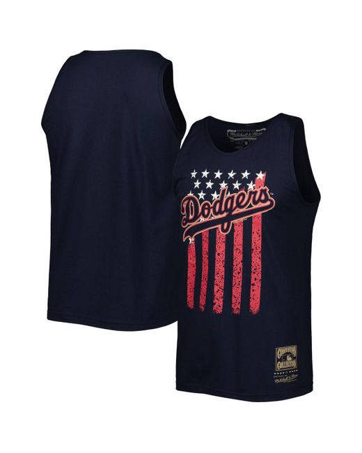 Mitchell & Ness Los Angeles Dodgers Cooperstown Collection Stars and Stripes Tank Top