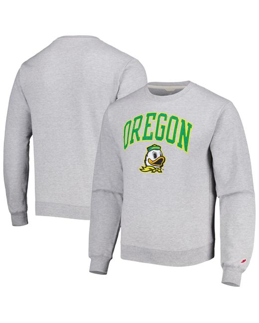 League Collegiate Wear Oregon Ducks 1965 Arch Essential Pullover Sweatshirt