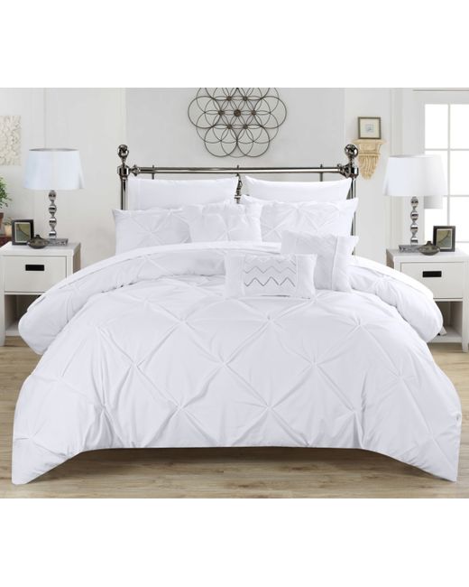Chic Home Hannah 8 Piece Bed a Bag Comforter Set