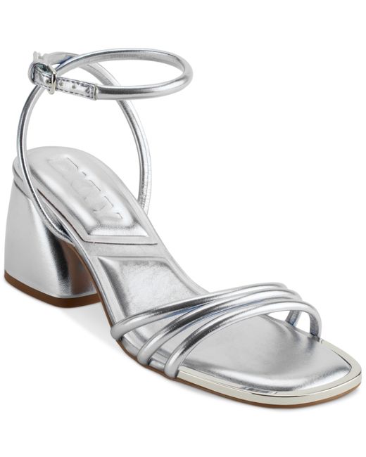 Dkny Trixie Ankle-Strap Block-Heel Sandals
