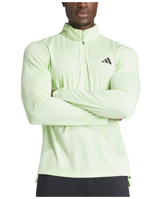 Adidas Essentials Training Quarter-Zip Long-Sleeve Top