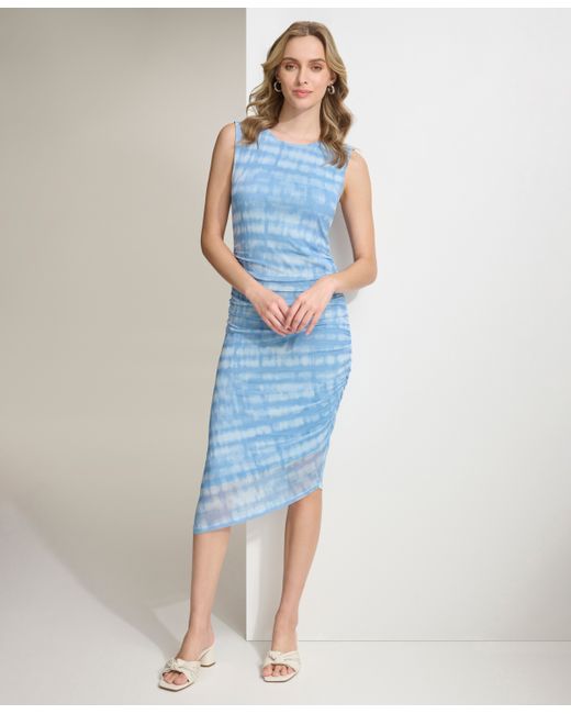 Calvin Klein Sleeveless Tie Dye Dress