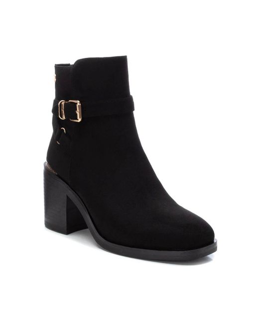 Xti Suede Dress Booties By