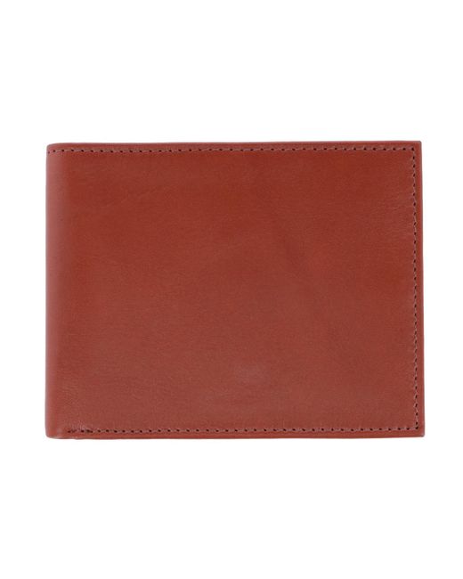 Trafalgar Sergio Genuine Rfid Bi-Fold Passcase Wallet