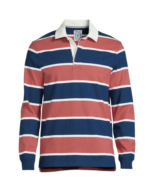 Lands' End Long Sleeve Rugby Shirt