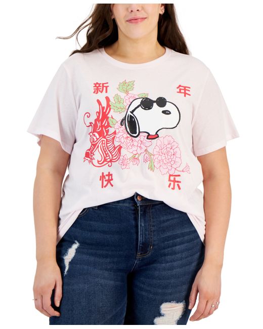 Grayson Threads, The Label Trendy Plus Snoopy Chinese New Year T-Shirt