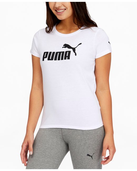 Puma Essentials Graphic Short Sleeve T-Shirt Black