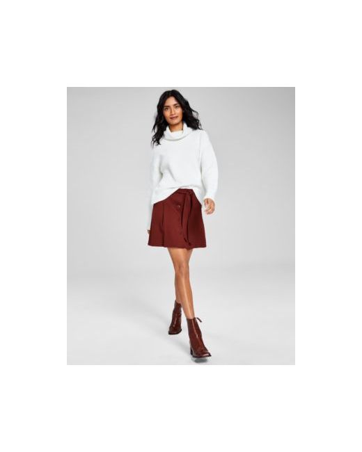 And Now This Now This Turtleneck Sweater Ponte Knit Skirt Created For