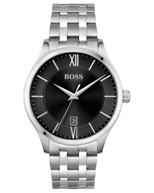 Boss Elite Stainless Steel Bracelet Watch 41mm
