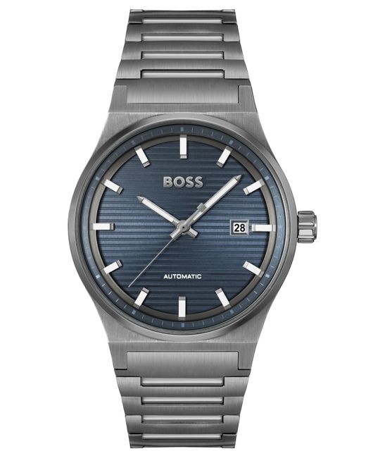 Boss Candor Auto Automatic Ionic Plated Steel Watch 41mm