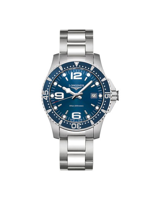Longines Swiss HydroConquest Stainless Steel Bracelet Watch 41mm