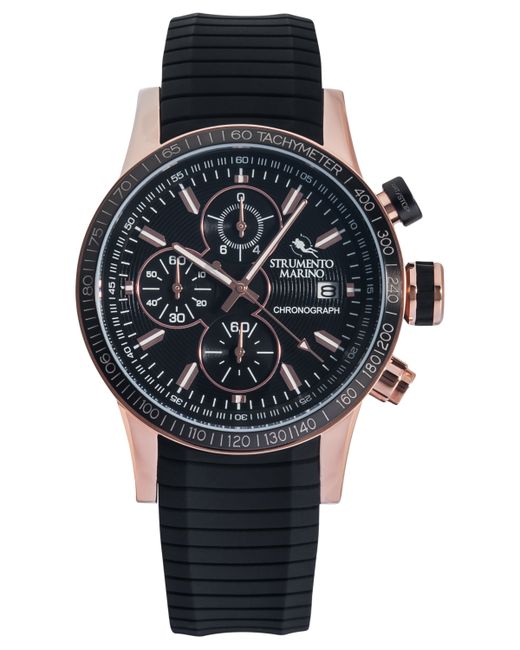 Strumento Marino Admiral Chronograph Silicone Performance Timepiece Watch 45mm