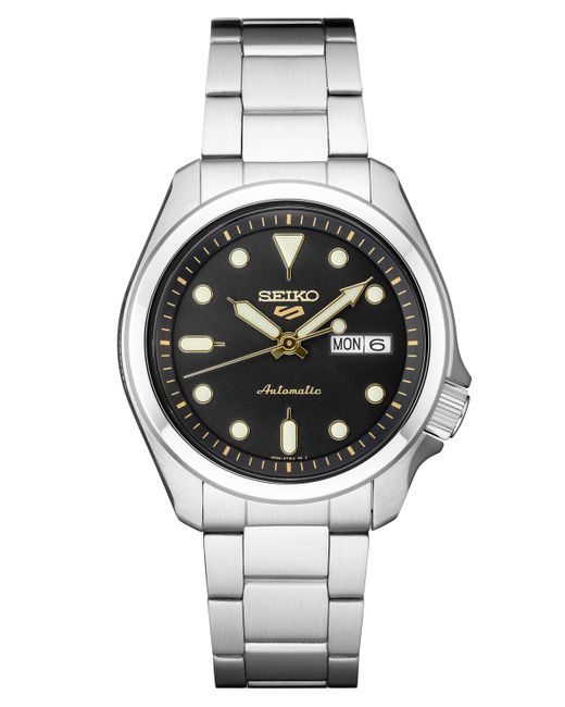 Seiko Automatic 5 Sports Stainless Steel Bracelet Watch 40mm