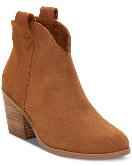 Toms Constance Pull On Western Booties