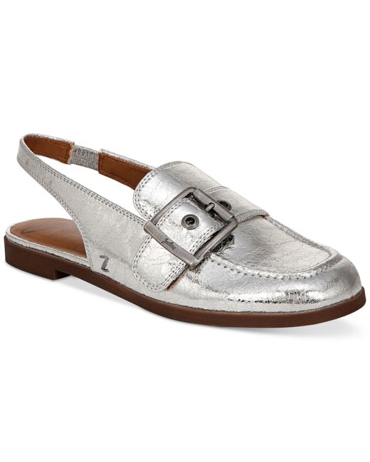 Zodiac Eve Buckled Slingback Tailored Loafer Flats
