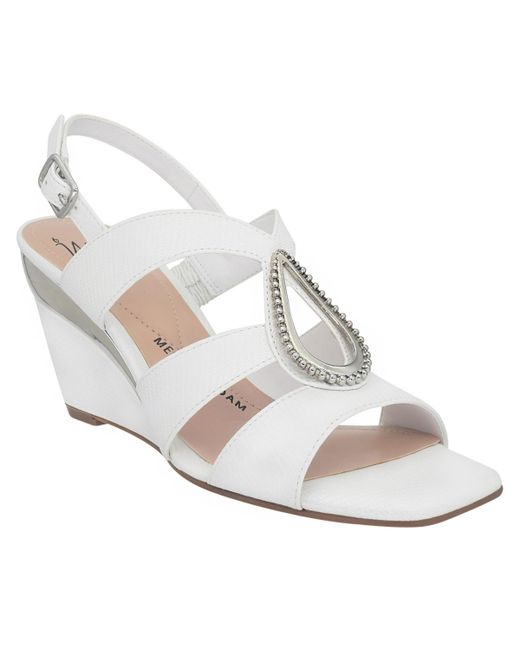 Impo Violette Ornamented Wedge Sandals