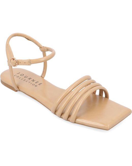 Journee Collection Multi Strap Sandals