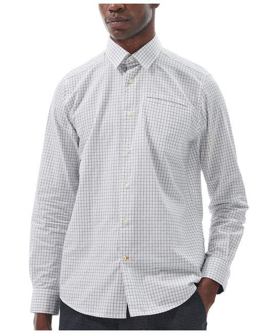 Barbour Bathill Tailored-Fit Check Button-Down Shirt