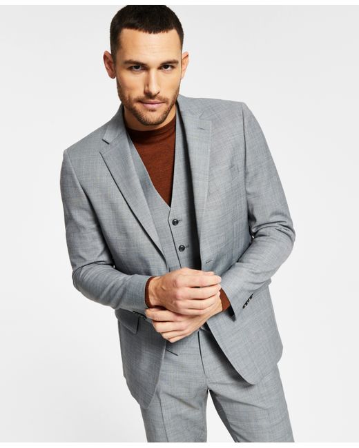 Tommy Hilfiger Modern-Fit Wool Th-Flex Stretch Suit Jacket