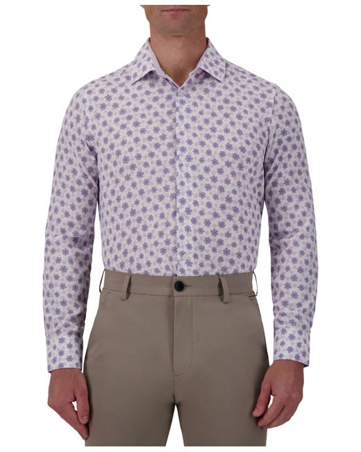 Report Collection Slim-Fit Floral-Print Shirt