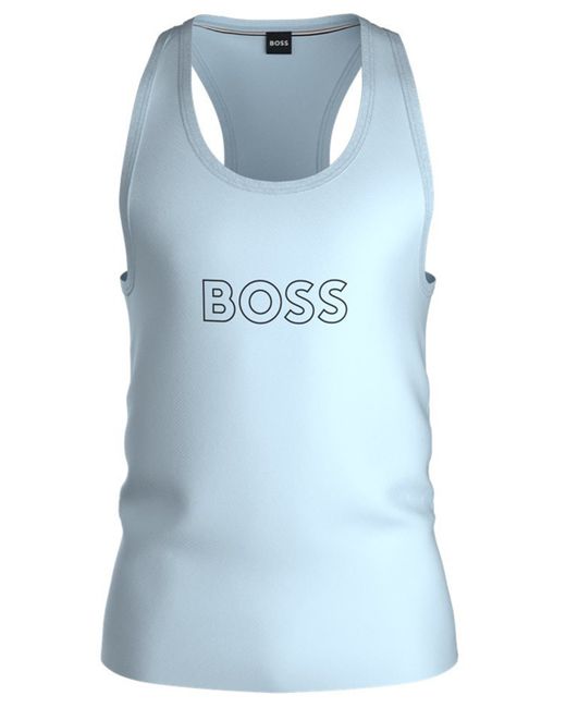 Hugo Boss Boss by Beach Logo Tank Top Pastel