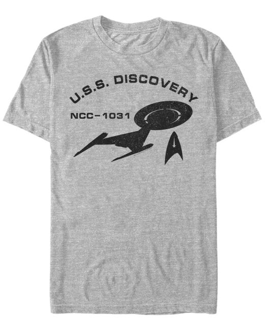 Fifth Sun Star Trek Discovery Logo U.s.s. Short Sleeve T-Shirt