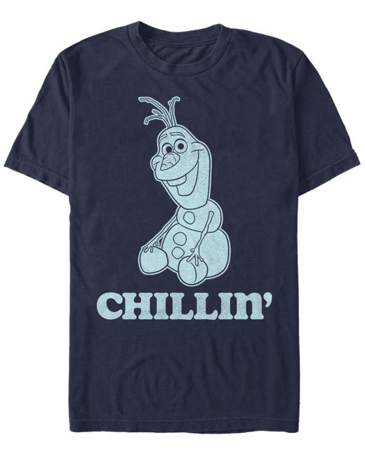 Fifth Sun Disney Frozen Olaf Chillin Short Sleeve T-Shirt