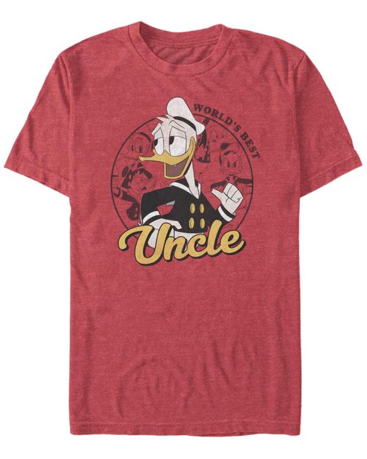 Fifth Sun Duck Tales Donald Uncle Short Sleeve T-shirt
