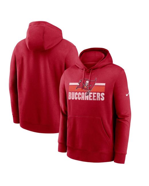 Nike Tampa Bay Buccaneers Club Fleece Pullover Hoodie