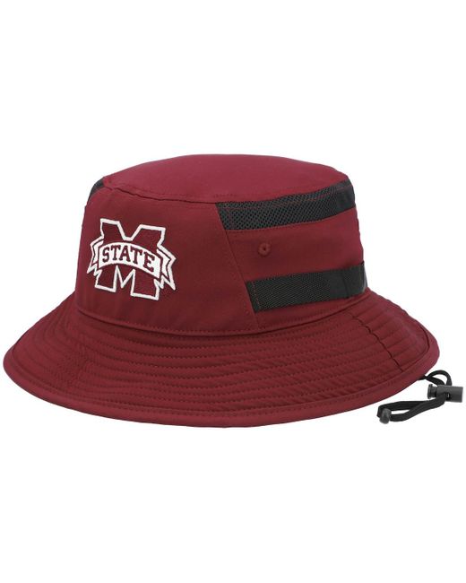 Adidas Mississippi State Bulldogs 2021 Sideline Aeroready Bucket Hat
