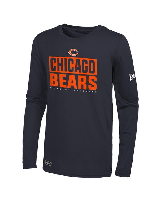 New Era Chicago Bears Combine Authentic Offsides Long Sleeve T-shirt