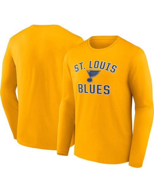 Fanatics St. Louis Blues Team Victory Arch Long Sleeve T-shirt