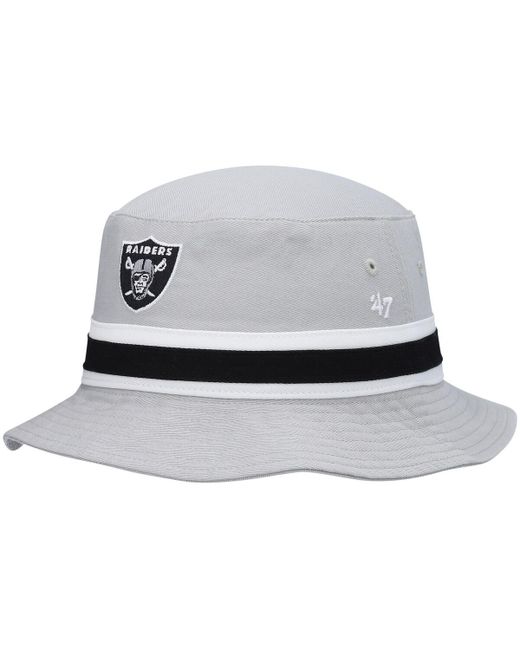 '47 Brand 47 Brand Las Vegas Raiders Striped Bucket Hat