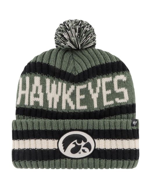 '47 Brand 47 Brand Iowa Hawkeyes Oht Military-Inspired Appreciation Bering Cuffed Knit Hat with Pom